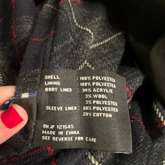 London fog black trench coat - Picture 11 of 12